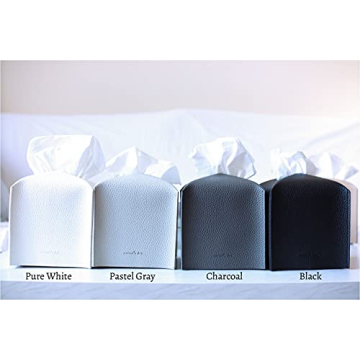 Chic PU Leather Tissue Box Cover Holder by Carrot's Den