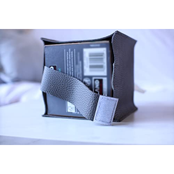 Chic PU Leather Tissue Box Cover Holder by Carrot's Den