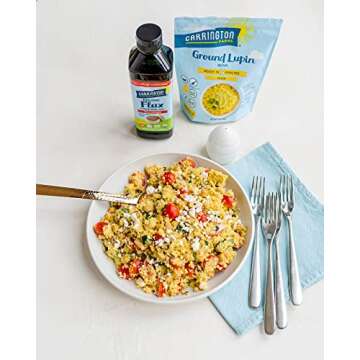 Carrington Farms, Ground Lupin Bean, Plain, 7oz.