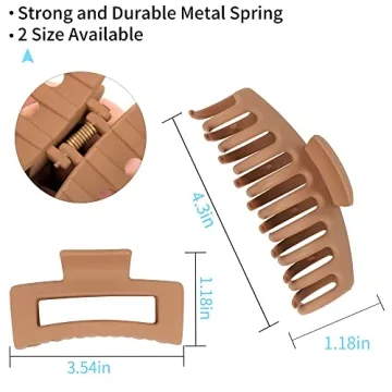 Strong Hold Hair Clips Set for Thick Long Hair - 79Style