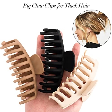 Strong Hold Hair Clips Set for Thick Long Hair - 79Style