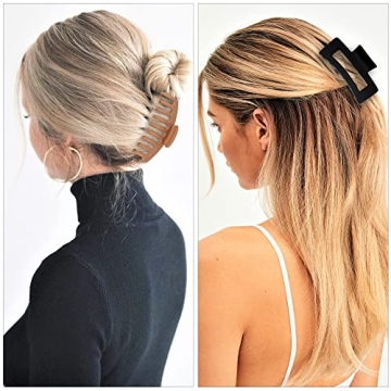 Strong Hold Hair Clips Set for Thick Long Hair - 79Style