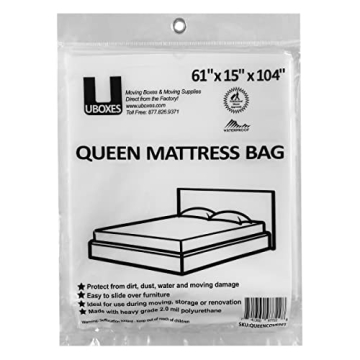 uBoxes Heavy Duty Mattress Cover for Queen Size