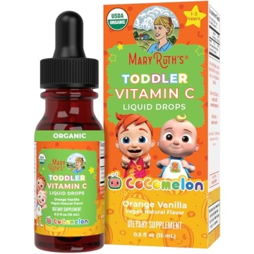 MaryRuth Kids Vitamin C Drops | Organic & Immune Support