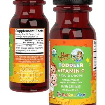 MaryRuth Kids Vitamin C Drops | Organic & Immune Support