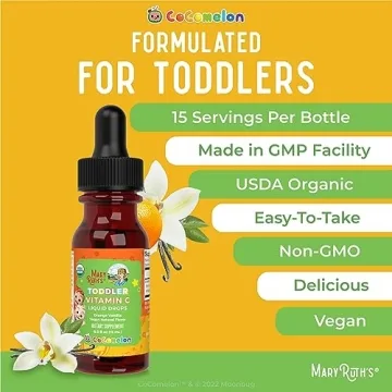 MaryRuth Kids Vitamin C Drops | Organic & Immune Support
