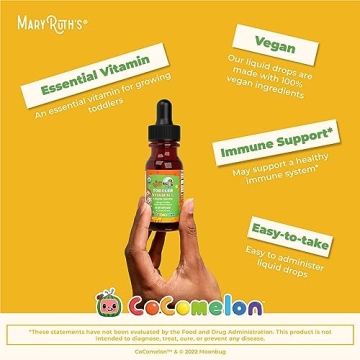 MaryRuth Kids Vitamin C Drops | Organic & Immune Support