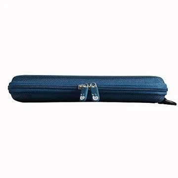 Hermitshell Hard Travel Case for Samsung T7 / T7 Portable SSD 1TB 2TB 500GB USB 3.2 External Solid State Drive (Case for 3 Hard Drives, Dark Blue)