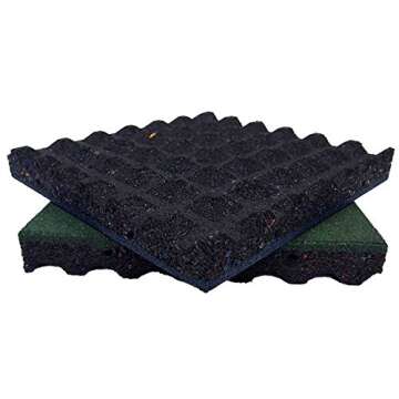 Rubber-Cal Eco-Safety Interlocking Playground Tiles - Durable, Safe, Easy Installation