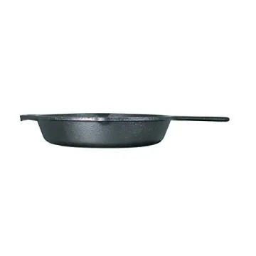 Lodge Cast Iron Skillet with Glass Lid for Perfect Cooking