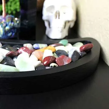 Gothic Curiosities 11'' Moon Tray for Crystals & Oils