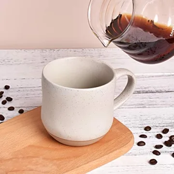 Bosmarlin 17 Oz Speckled Coffee Mug - Stylish & Durable