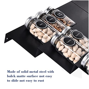 Mulush Metal Spice Rack Tray for Kitchen Organization