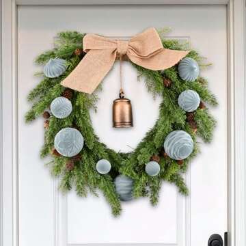 Flocked Ornaments for Christmas Tree Decorations - 35pcs Gray Velvet Ball Ornament for Winter Holiday Decor - Dusty Blue Plastic Shatterproof Xmas Ornaments Bulk