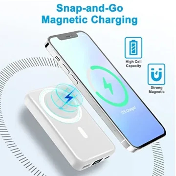 AOGUERBE Magnetic Wireless Portable Charger for iPhone 16