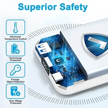 AOGUERBE Magnetic Wireless Portable Charger for iPhone 16