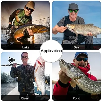 PLUSINNO Fishing Accessories Kit 212pcs Fishing Gear Tackle Box