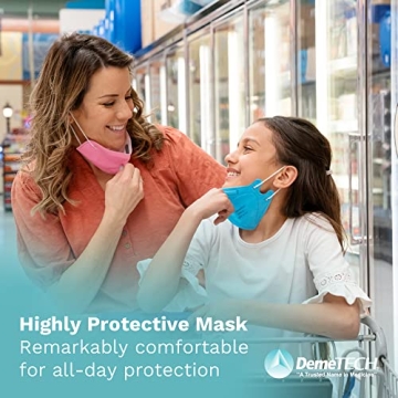 Demetech DX95 Kids Face Masks - N95 Protection Made in USA