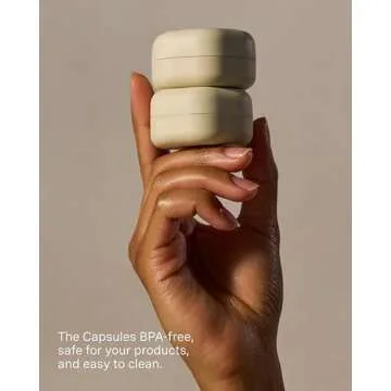 Cadence Travel Containers - Magnetic Pill Case Set for Supplements