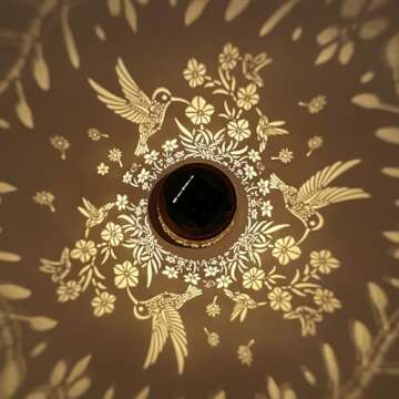 Hummingbird Solar Lanterns for Garden Decor and Gifts