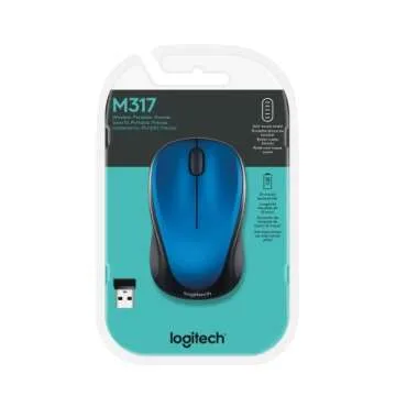Logitech M317 Wireless Mouse - Comfortable & Precise
