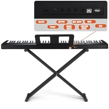 88 Key Digital Piano for Beginners with Bluetooth and Accessories