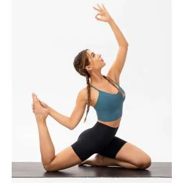 Lavento Women's All Day Soft Biker Shorts 3"/ 5"/ 7" - High Waisted Workout Gym Running Yoga Short