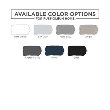 Rust-Oleum 367601 Home Interior Floor Coating Kit, Semi-Gloss Pearl Gray