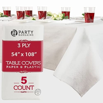 Premium Disposable Table Covers for Elegant Events and Parties