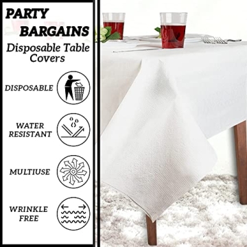 Premium Disposable Table Covers for Elegant Events and Parties