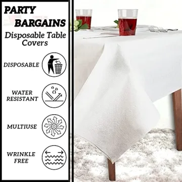 Premium Disposable Table Covers for Elegant Events and Parties