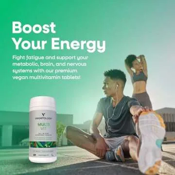 VEGETOLOGY Vegan Multivitamin Supplement for All Ages