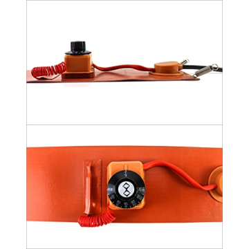 QWORK Drum Heater for 55 Gallon Metal Drums with Thermostat