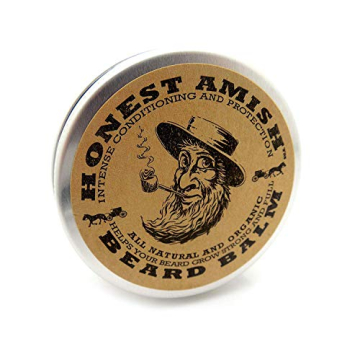 Honest Amish Beard Balm for Nourished Beards - 2oz Tin