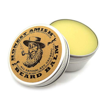 Honest Amish Beard Balm for Nourished Beards - 2oz Tin