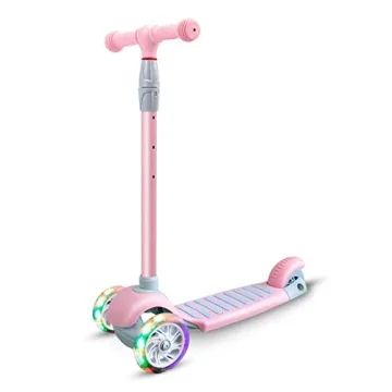67i Scooters for Kids 2+ Year Old, 3 Wheel Adjustable Toddler Scooter
