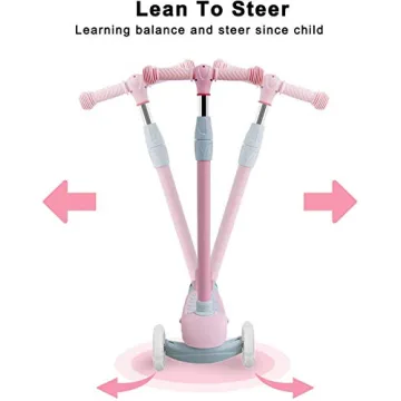 Adjustable 67i Kids Scooter for 2-12 Year Olds