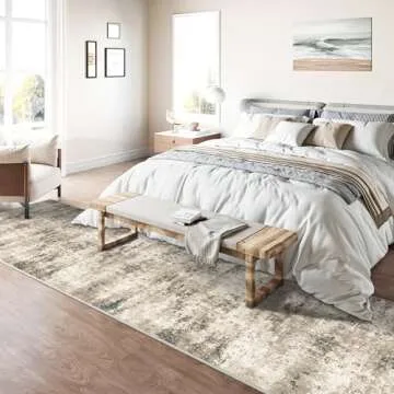 Stylish HUGEAR 2x8 Non-Slip Runner Rug for Indoor Use