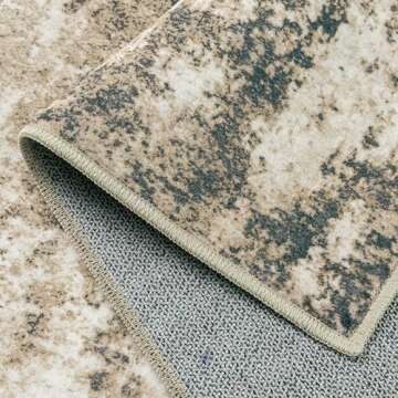 Stylish HUGEAR 2x8 Non-Slip Runner Rug for Indoor Use