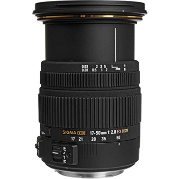 Sigma 17-50mm f/2.8 EX DC OS HSM Lens for Canon