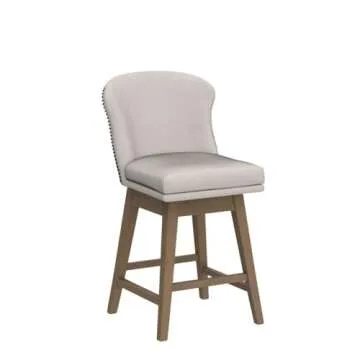 Elegant CHITA Swivel Barstools Set of 2 for Your Kitchen