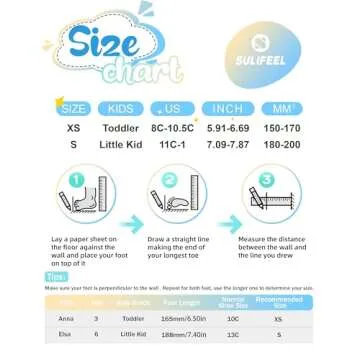 SULIFEEL Toddler Roller Skates for Kids - Light Up Fun