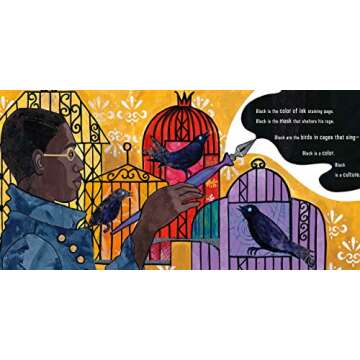 Black Is a Rainbow Color Book Celebrating Diversity in Art