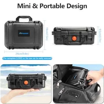 Amazear DJI Osmo Pocket 3 Hard Case - Premium Protective Case