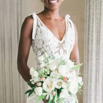 Tsbridal Bohemia Mermaid Wedding Dress - Lace Bridal Gown with Pockets