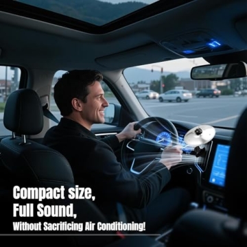 Compact Car Cymbals - Perfect for Music Enthusiasts