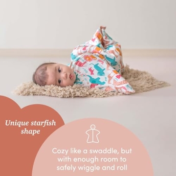 Zipadee-Zip Baby Swaddling Blanket for Safe Sleep - 6-12 Months