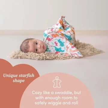 Zipadee-Zip Baby Swaddling Blanket for Safe Sleep - 6-12 Months
