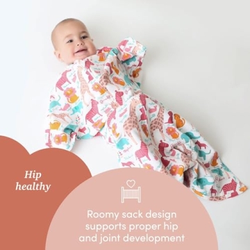 Zipadee-Zip Baby Swaddling Blanket for Safe Sleep - 6-12 Months