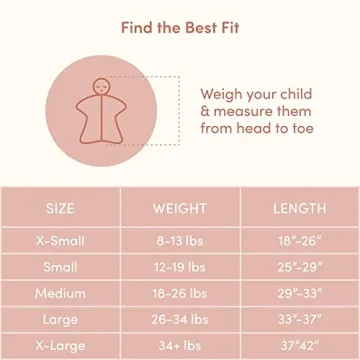 Zipadee-Zip Baby Swaddling Blanket for Safe Sleep - 6-12 Months